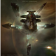 Illustration for article titled Jupiter Ascending's Spaceship Designs Are Even Cooler Than You Knew